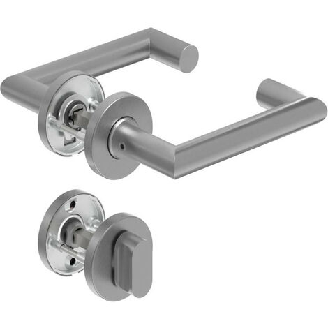 Manija de la puerta de WC-GRT. Forma ER en L con D. Forma L con D. (1/5)