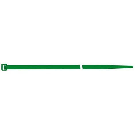 100x2.5 mm A100pcs Sapiselco Green Nylon Clamp