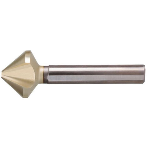 Fresa cónica en un paso desigual lamer hss zrn 90grad 16.50 mm barra 3 caras beck (1/5)