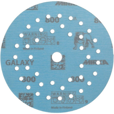 Disco de lija adhesivo GALAXY Grip Multifit 125mm K.800 f.HO/metal/lacado/co. (Por 50) (1/2)