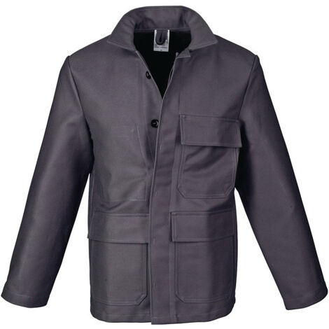 Chaqueta de protección para soldadura talla 54 gris PROBAN