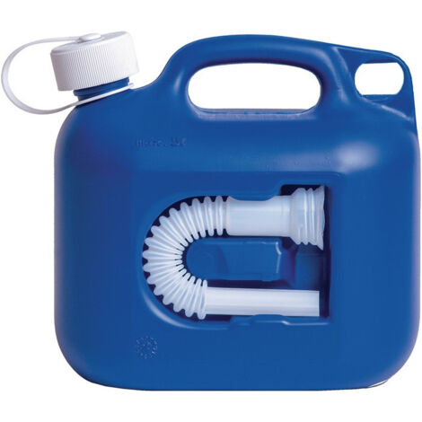 Bidon AdBlue 5l bleu HDPE L265xL147xH247mm HÜNERSDORFF