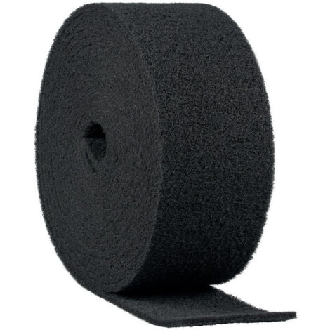 Rouleau de non-tissé abrasif NRO 500 L.10m lar.100mm moyen noir KLINGSPOR