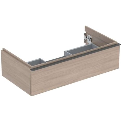 Geberit iCon mueble bajo lavabo, 1 cajón, 88,8x24,7x47,6 cm, (1/2)