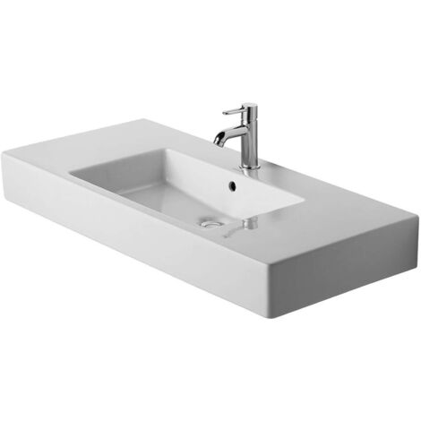 Duravit mueble lavabo Vero 105cm, con rebosadero, con grifo de (1/4)
