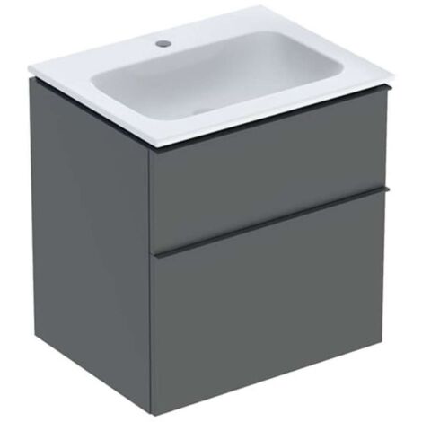 Geberit Waschtischunterschrank iCon 600x630x480mm m Möbel-WT Lav matt/Griff (1/2)