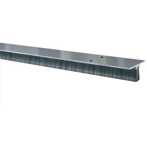 Junta inferior de puerta DBS con cepillo FR CLAFEUTRAGE - 3 m - 0307001