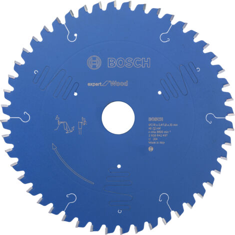 Lame de scie circulaire HM 216x2,4/1,8x30 48Z WZ BosVE de 1 pièce Expert pour scies à tronçonner le bois (1/5)