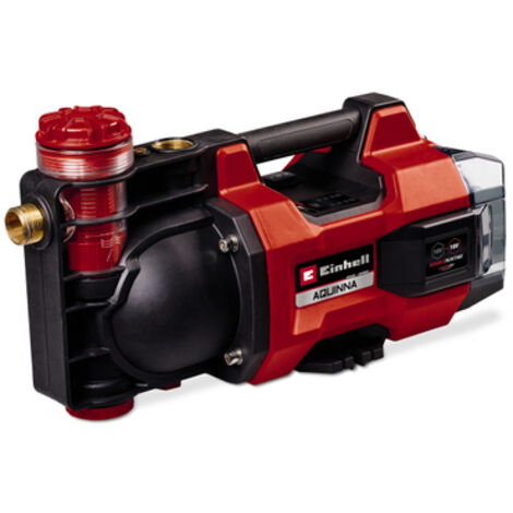 Einhell AQUINNA 18 30 F LED bomba de riego negra y roja