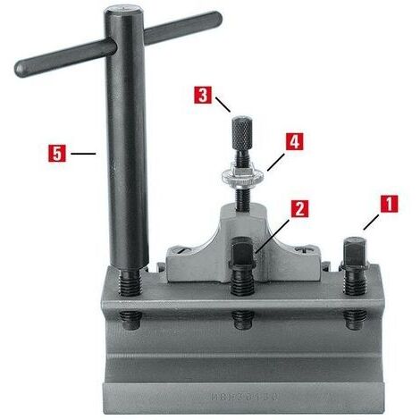 Tornillo quatro panel para soporte de herramienta - fijación rápido M14x1,5 (1/2)