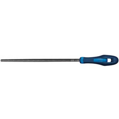 Lima de taller, mango círculo, Largo : 150 mm, Tamaño 3, corte transversal 6,0 mm