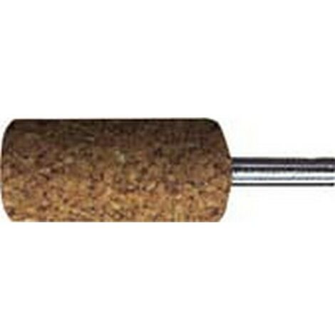 Muela en varilla cilíndrico ZY, Tipo : ZY 4020, Ø x altura 40 x 20 mm, Tamaño de granos 24, Tipo de Grano : AN, velocidad máx. : 23800 tr/mn