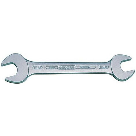 Llaves planas dobles en pulgadas americanas, lado e/planos : 7/8 x 15/16 pulgadas, Largo 250 mm (1/2)