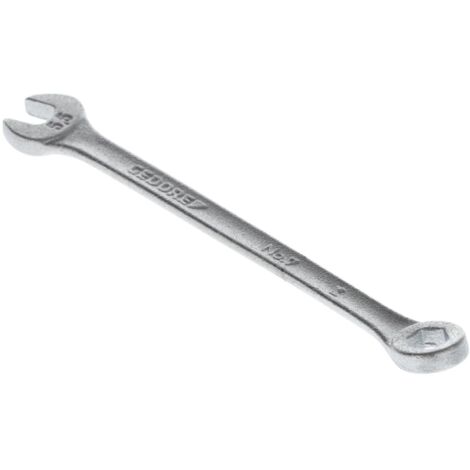 Llave mixto DIN 3113 A, ISO 3318, lado e/planos : 5,5 mm, Largo 92 mm (1/4)