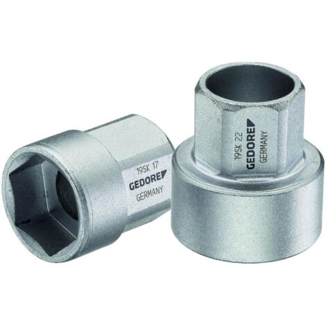 19 SK 15 Vaso para llave de vaso 1/2", corto 15 mm