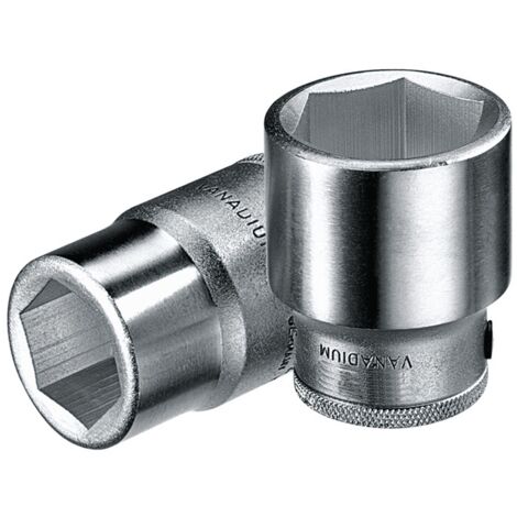 Manguito 3/4'', hexagonal, lado e/planos : 21 mm, Largo 51,5 mm