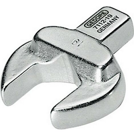 Llave plano encajable, lado e/planos : 10 mm, Varilla 9 x 12 mm, Ancho : 26 mm, altura : 5,5 mm