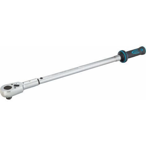 Llave dinamométrica SYSTEM 6000 CT, extensión de la escala de medida : 100-400 N·m, graduación 2,5 N·m, tracción de 4 lados 3/4 pulgadas, Largo : 803 mm
