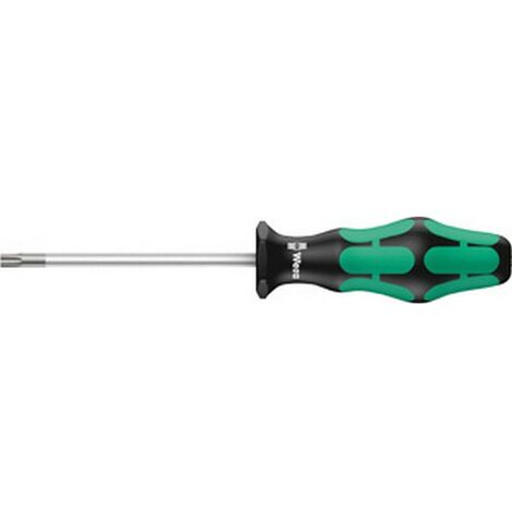 Destornillador TORX® con soporte de tornillo, dimensiones : T 10, Largo de la hoja 80 mm, Largo total 161 mm, Ø de la hoja : 4,0 mm