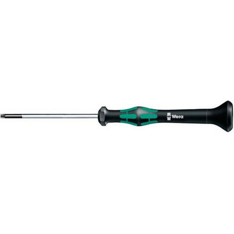 Destornillador electrónico TORX®, con escariado, Talla : T 9, Largo de la hoja 60 mm, Largo total 157 mm