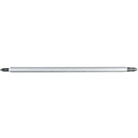 Hoja combinado Vario para Tornillo Phillips, dimensiones : PZ 1 + PZ 2