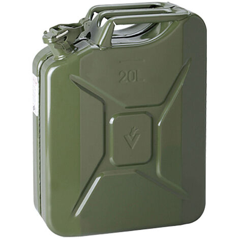 Bidón de gasolina de chapa de acero 20l