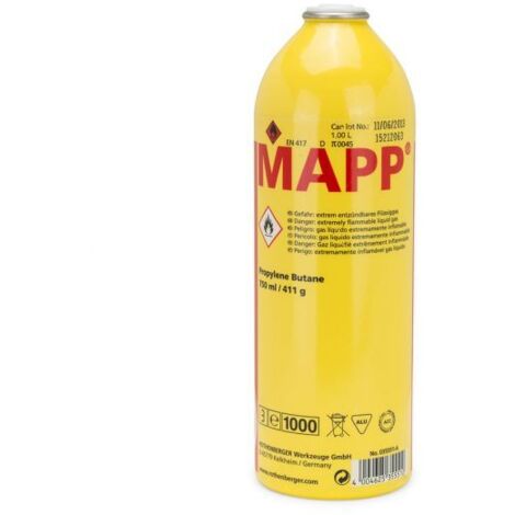 Cartuchos de gas MAPP®, Contenido : 750 ml (por 12)