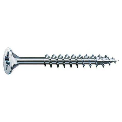 Tornillo universal, SPAX SeKo cruciforme Z, 4,5 x 70/42 galvanizado (por 500)