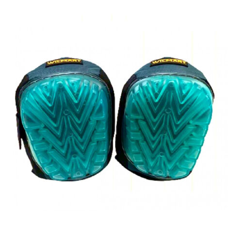 Rodilleras, protectores de rodilla reforzados de poliuretano amarillo