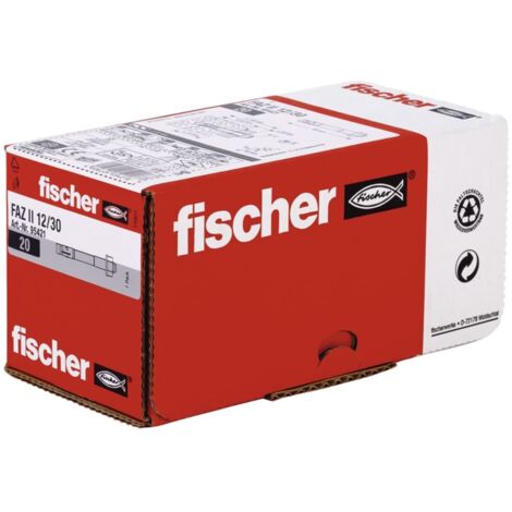 fischer anclaje de pernos FAZ II 12/30, M12 x 81 (Por 20)