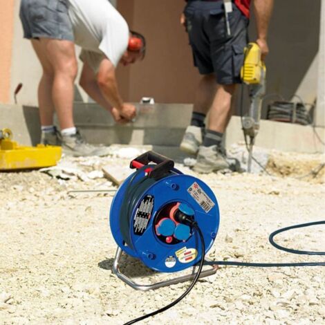 Brennenstuhl Cinterrupcióne eléctrico 3 tomas 40 m H07RN-F3G1,5