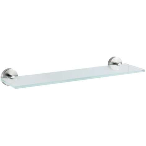Wenko 19623100 Alacena de vidrio Mural Bosio Acero Inoxidable