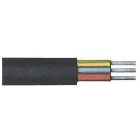 Cable caucho .H05RR-F3G1,5mm2 negro,20m bobina (1/2)