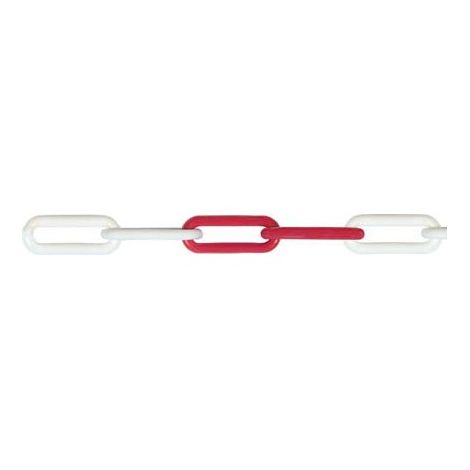 Cadena Pl Stico Mm X M Rojo Blanco