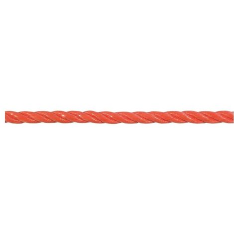 Cuerda Cable Polipropileno 6mm 4 Cabos Bobina Azul 24 Kg