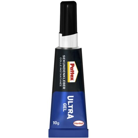 Pattex Cola instantánea Ultra Gel, 10 g, (por 12)