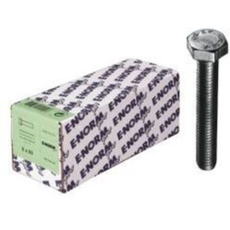 Tornillos de cabeza hexagonal DIN 933 acero inoxidable A2, M10 x 30 HP E-NORMpro (Por 100) (1/3)