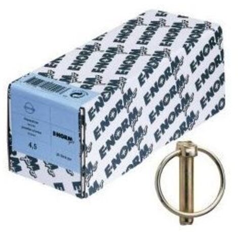 Pasadores abatibles DIN 11023 (similar) cincado 10x42 (Por 15) (1/3)