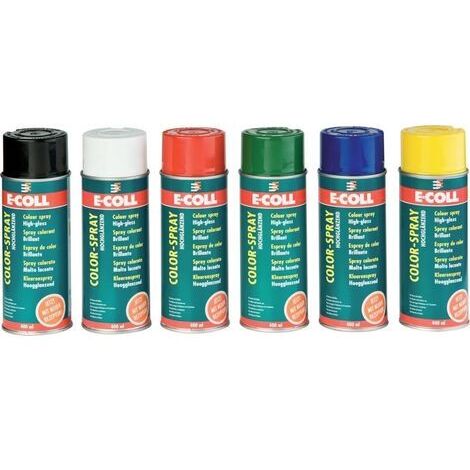 Espray de color, de alto brillo azul claro 400ml azul claro RAL5012 (Por 6) (1/5)