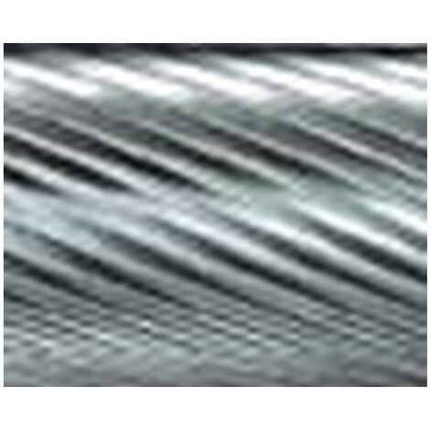 Mini-fresa en varilla de 3 mm, de carburo, forma esférico KUD, dentado 5, forma : KUD 0403, Ø de la cabeza 4 mm, Largo de cabeza 3 mm, Largo total : 34 mm (1/2)