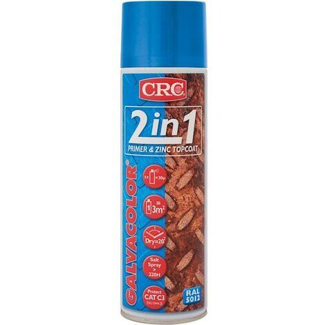 Protección contra la corrosión GALVACOLOR 2-in-1 500 ml RAL 5012 azul claro (por 12) (1/2)