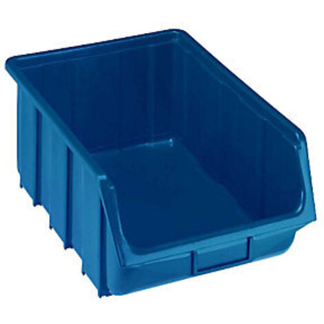 Caja de almacenaje semiabierta Tamaño 5 azul B333xH187xT505 mm (por 4)