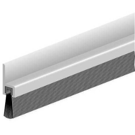 Fondo de puerta de aluminio con cepillo IBS31 - 100 cm - 0308201D - ELLEN -