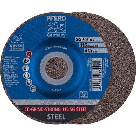 Muela CC-Grind 115mm STRONG-STEEL Pferd (1/5)