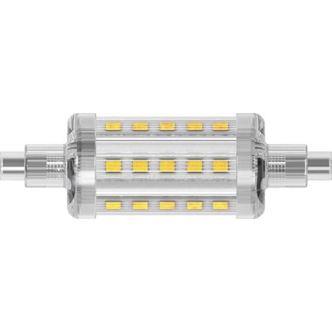 Ampoule LED R7s 6W 600Lm 6000ºK 78mm 40.000H [CA-R7S-78-6W-CW]