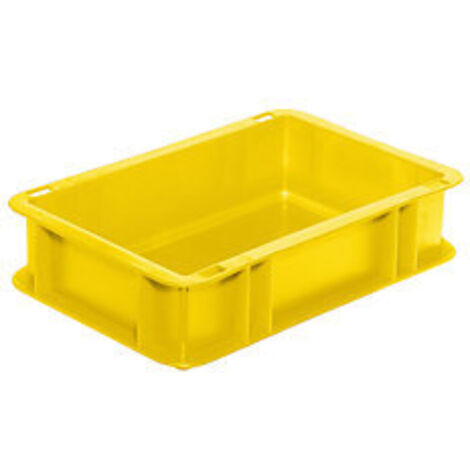 Caja de transpuerta 300x200x75 mm amarillo