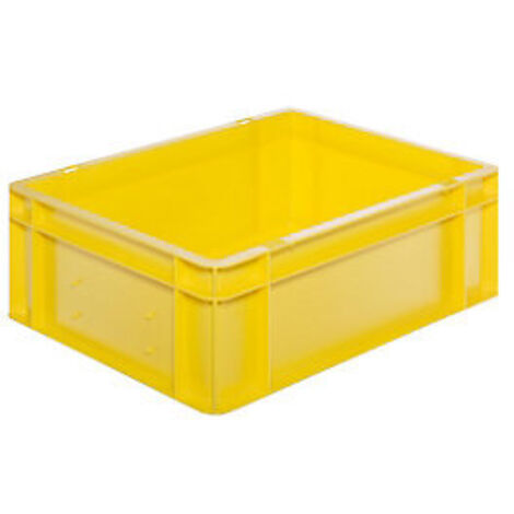 Caja de transpuerta 400x300x145 mm amarillo