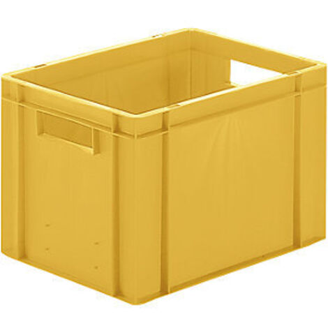 Caja de transpuerta 400x300x270 mm amarillo