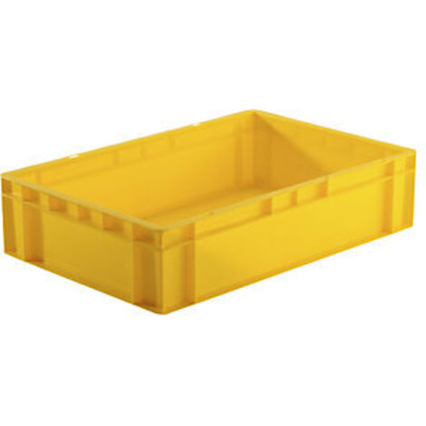 Caja de transpuerta 600x400x145 mm amarillo
