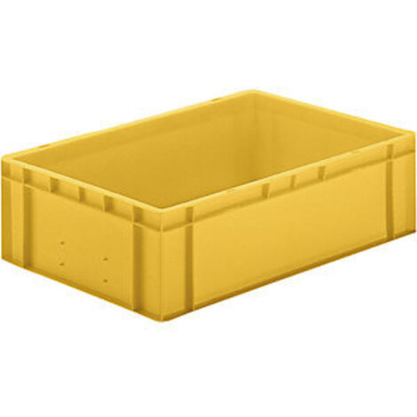 Caja de transpuerta 600x400x175 mm amarillo